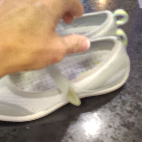 Lands' End Gray Sneakers Breathable Cushioned Comfort - Picture 5 of 6